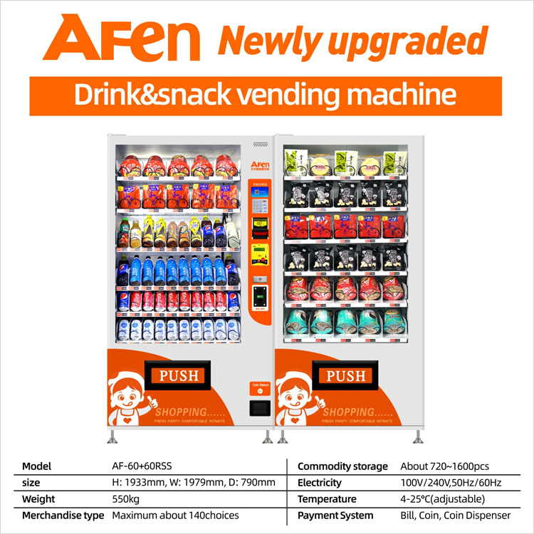 AF-60+60RSS automat za grickalice